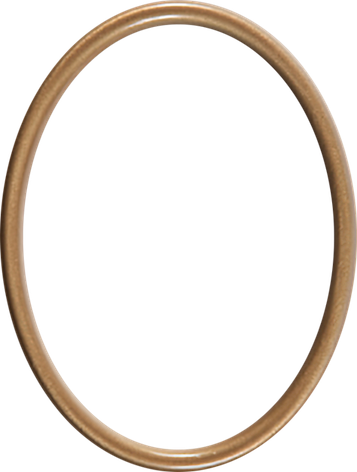 Open Bronze Frame, Oval <h3 class="product_title entry-title">Size (W x H) 2¾” x 3½”</h3>