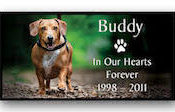 Pet Memorials Mini Panels 3" x 6"