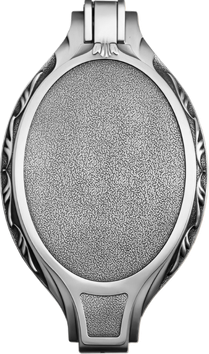 Covered Chrome Frames, Oval <h3 class="product_title entry-title">Size (W x H) 4“ x 6 ⅛”</h3>